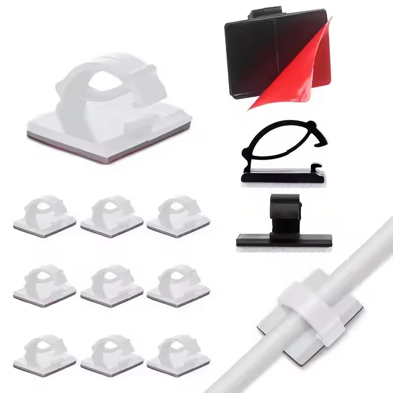 Cable Organizer - Attache adhésive pour câble de voiture,