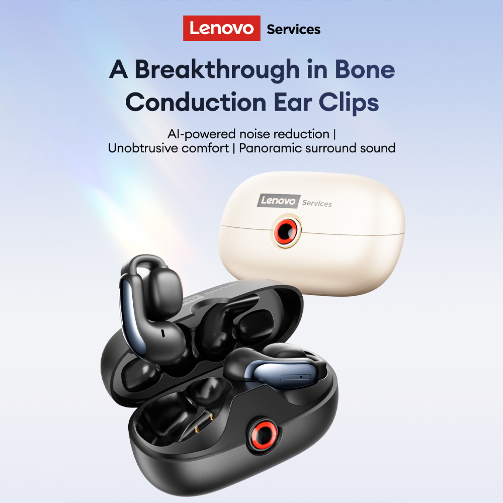 Usb Charger - Lenovo LES-108 Conduction osseuse TWS oreille