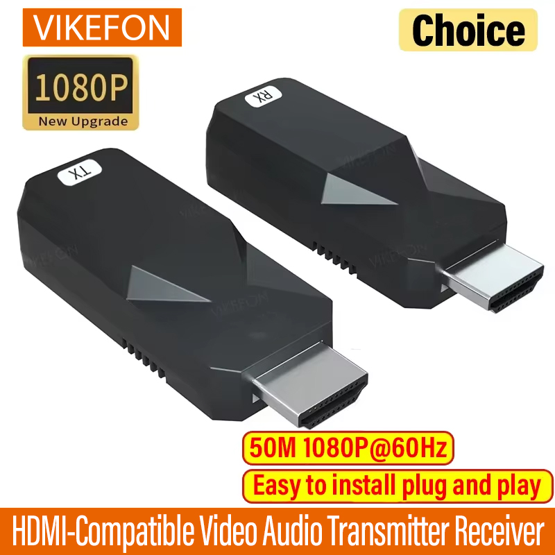 Hdmi Adapter - Transmetteur Audio vidéo et récepteur, 50M,