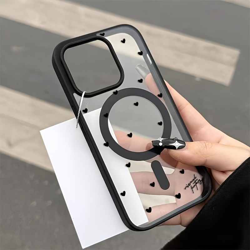 Wireless Charger - Coque de téléphone magnétique pour recharge