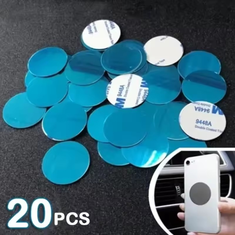 Phone Holder - 1/50 pièces d'autocollants en métal ultra-minces