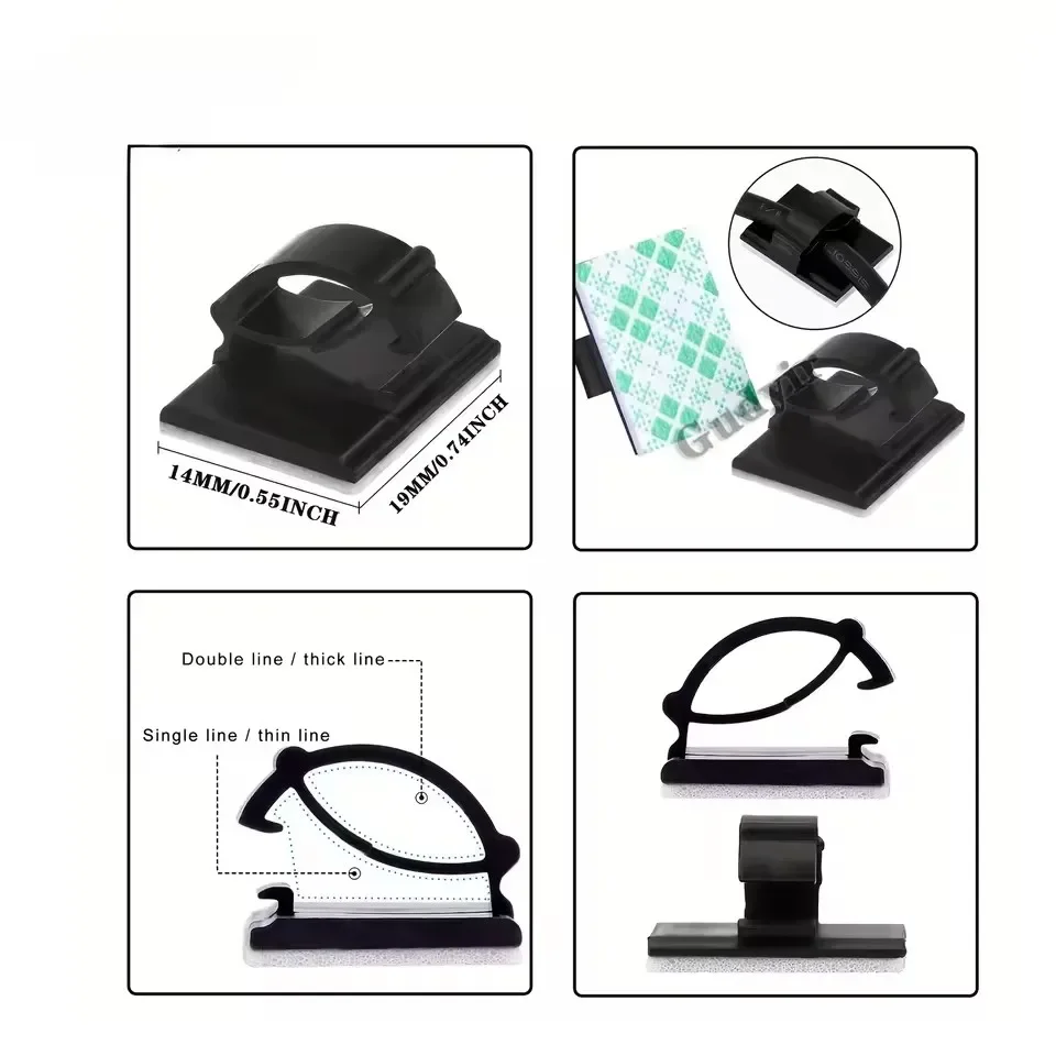 Attache adhésive pour câble de - Cable Organizer avis et prix