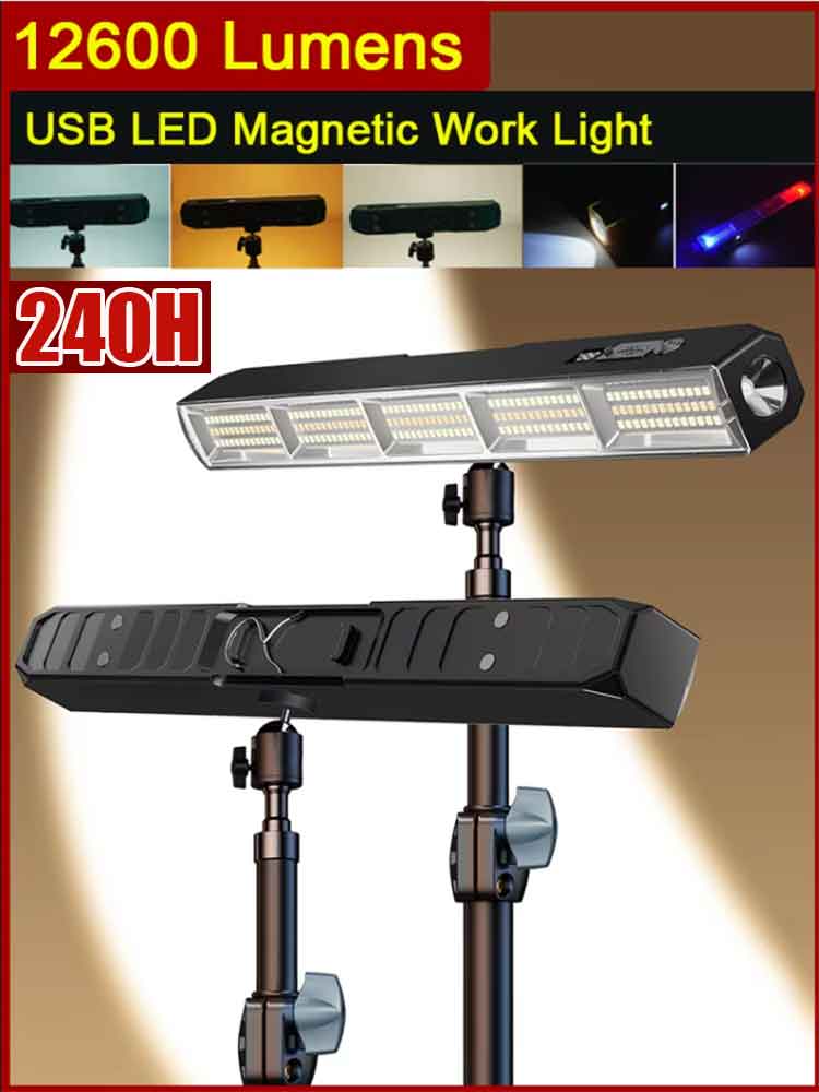 Barre lumineuse LED magnétique - Power Bank avis et prix