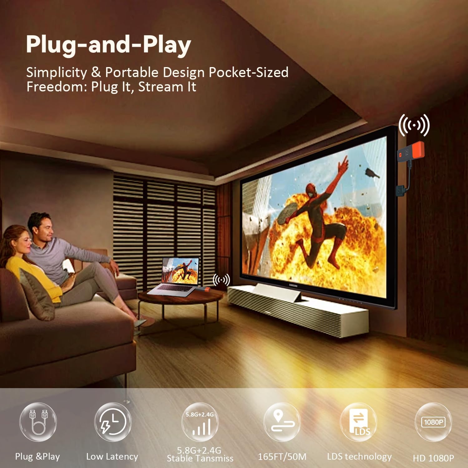 Transmetteur récepteur vidéo d - Hdmi Adapter avis et prix
