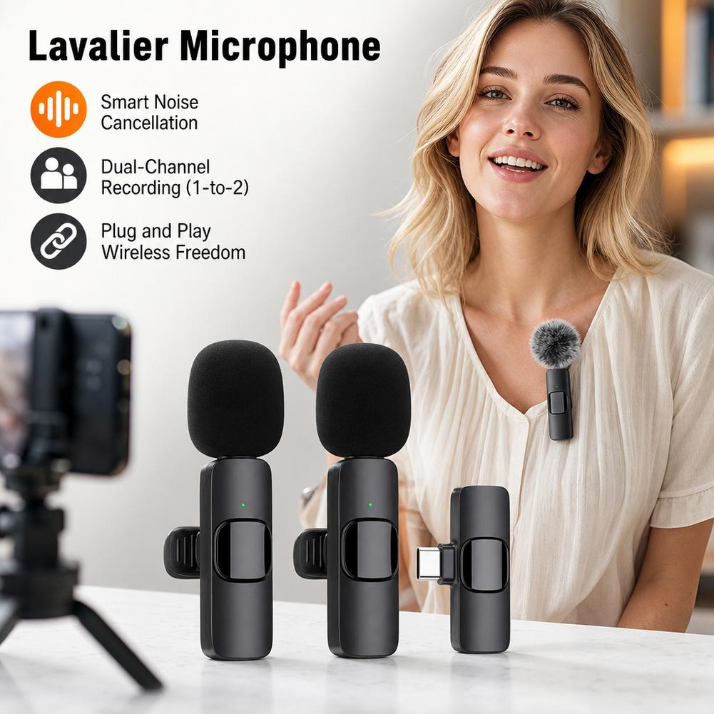 Microphone Lavalier sans fil 1 - Usb Charger avis et prix