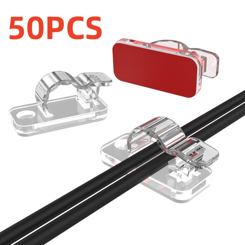 10/50 pièces de clips organisa - Cable Organizer avis et prix