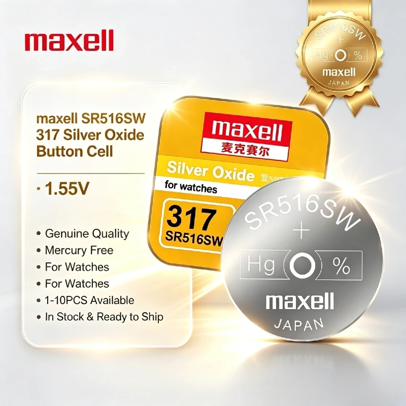 Maxell SR516SW 317 Pile bouton - Electronics And Gadgets Ce avis et prix