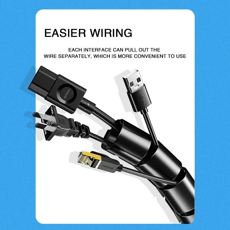 Organiseur de câbles en spiral - Cable Organizer avis et prix