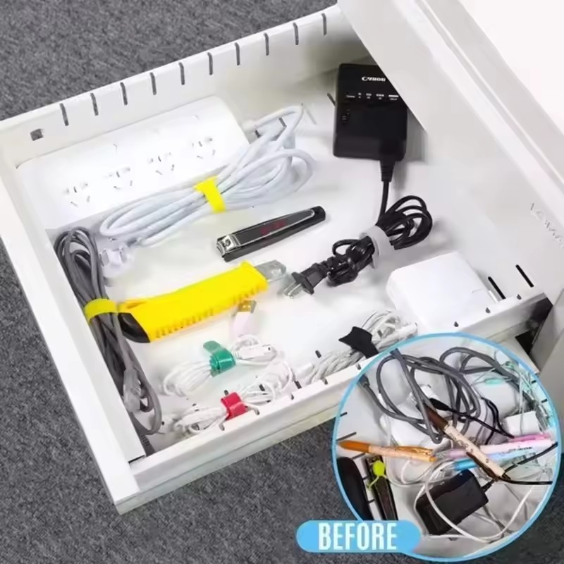 Attaches de câbles réutilisabl - Cable Organizer avis et prix