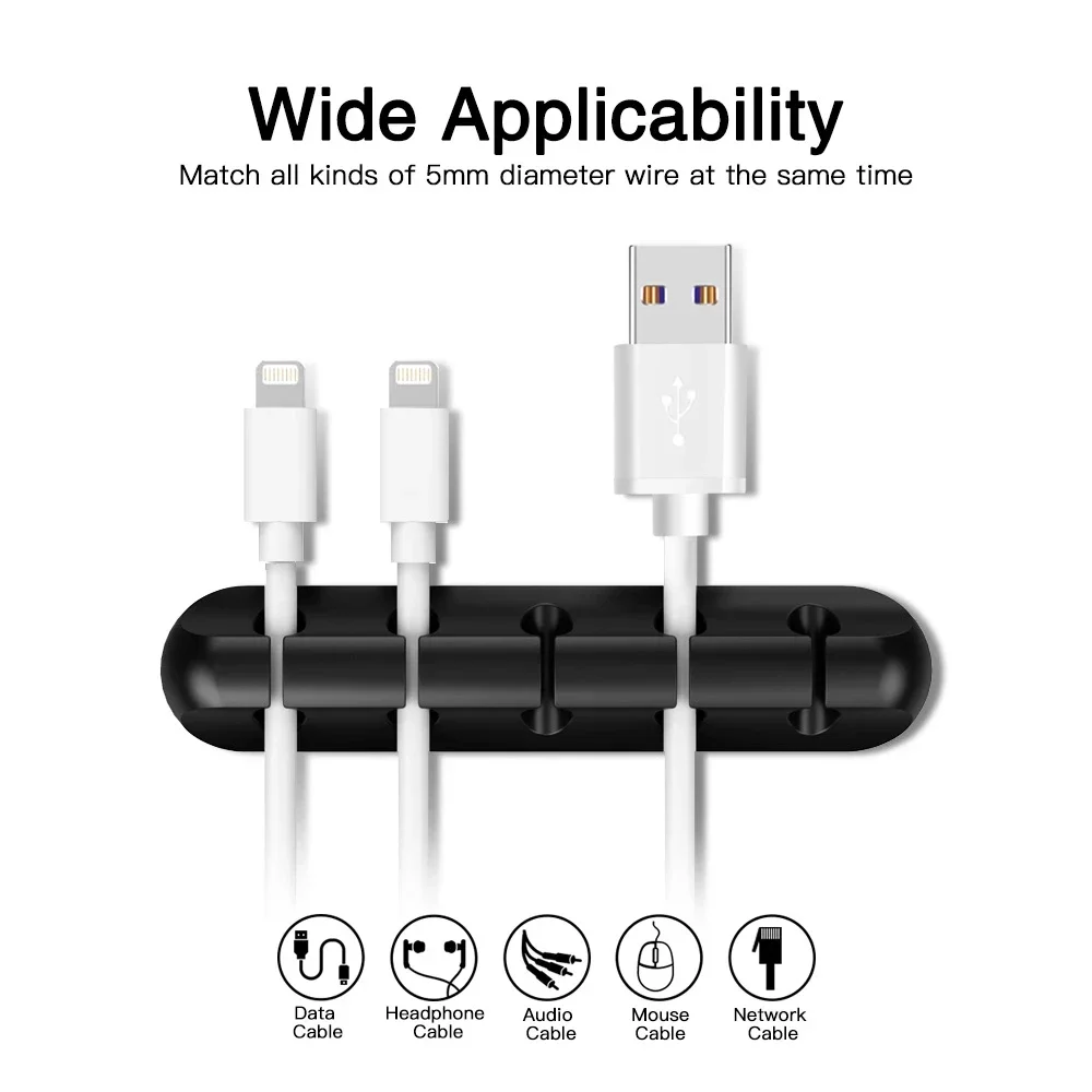 Organisateur de câbles USB en  - Cable Organizer avis et prix