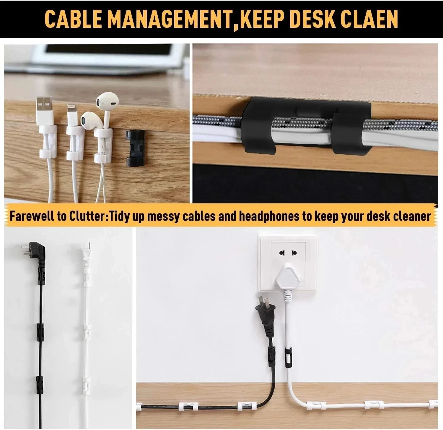 Organisateur de câbles, suppor - Cable Organizer avis et prix